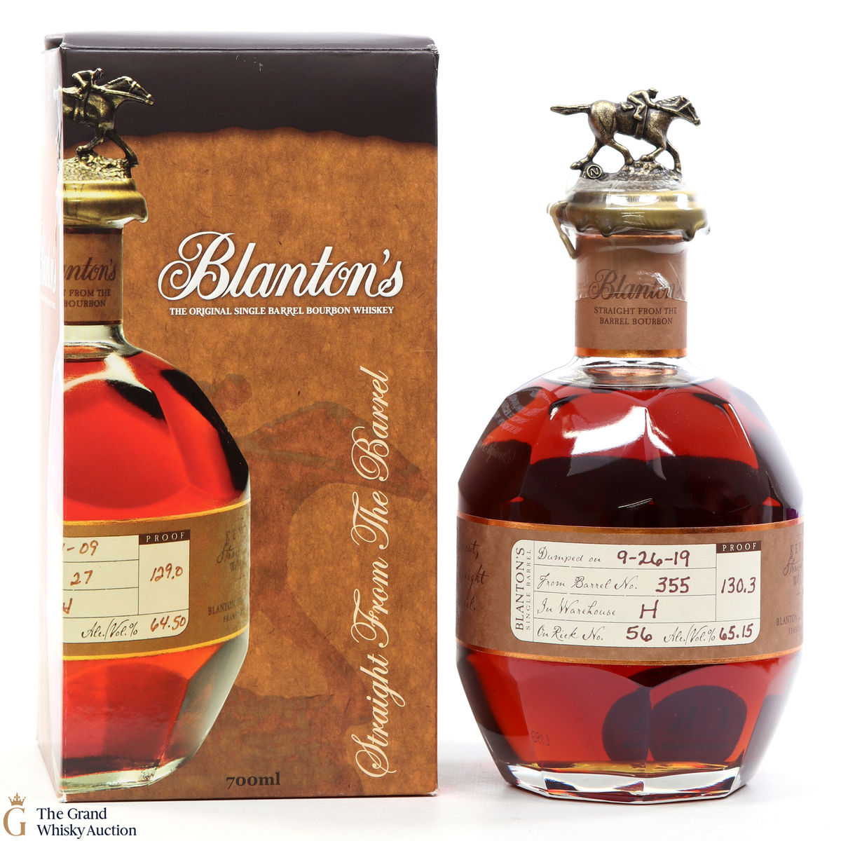 Blanton's - Straight From The Barrel #355 130.3 Proof
