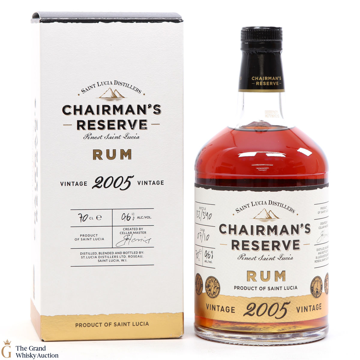St Lucia - Chairman's Rum - 2005 Vintage