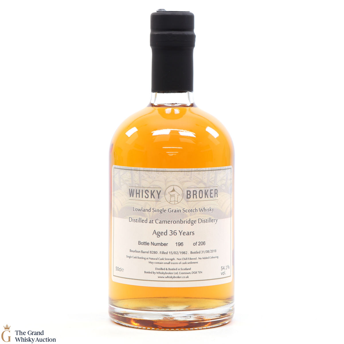 Cameronbridge - 36 Year Old #8280 - Whisky Broker