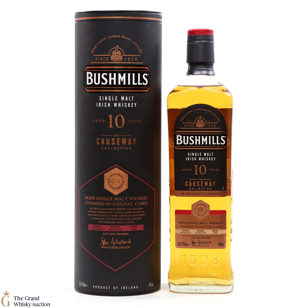 Bushmills - 10 Year Old - Cognac Finish - Causeway Collection