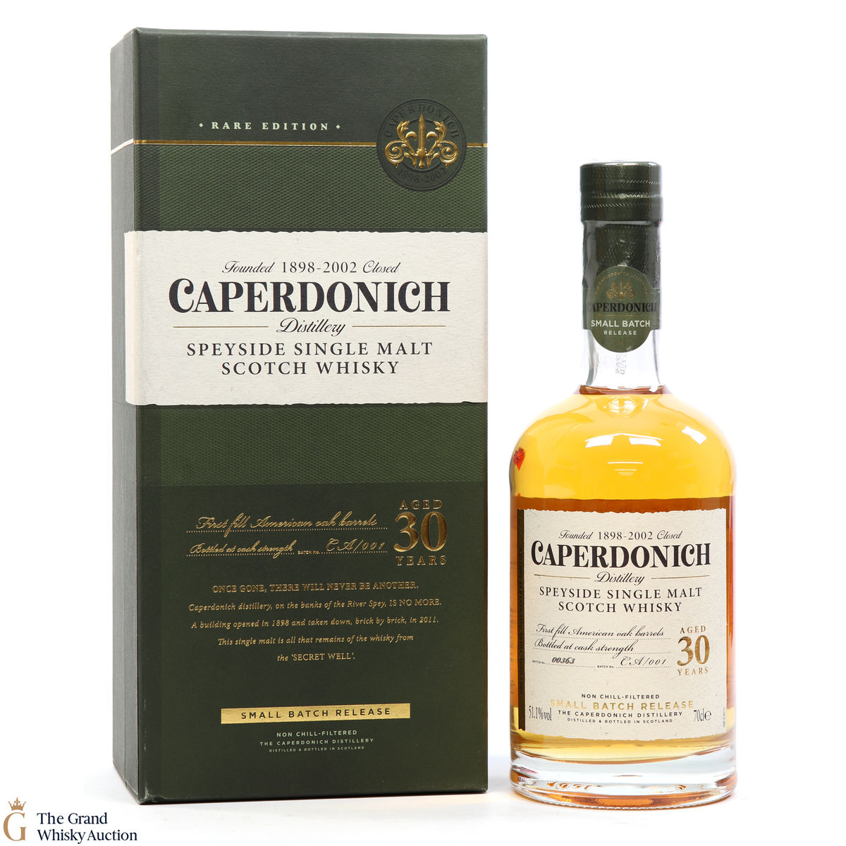 Caperdonich - 30 Year Old - Small Batch Rare Edition