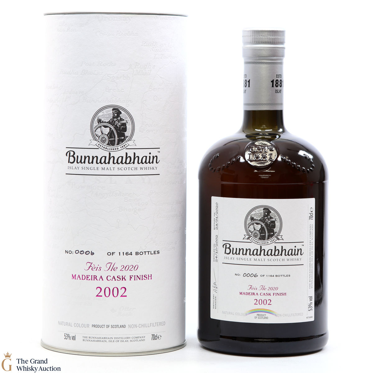 Bunnahabhain - 2002 - Maderia Finish - Fèis Ìle 2020