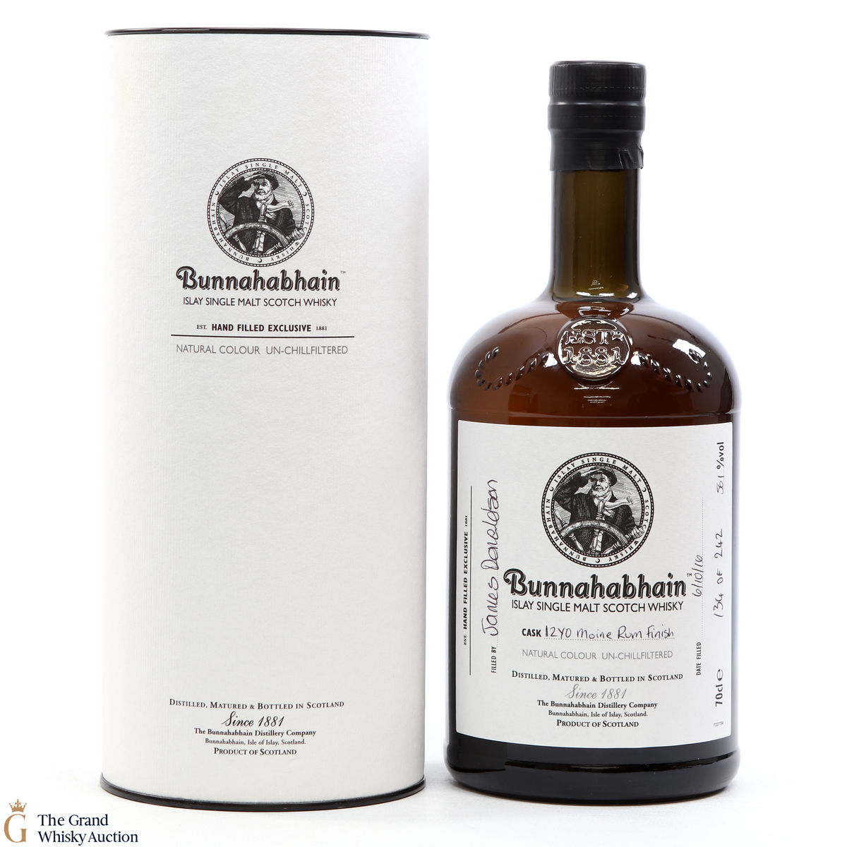Bunnahabhain - 12 Year Old Moine Rum Finish - Hand filled Exclusive