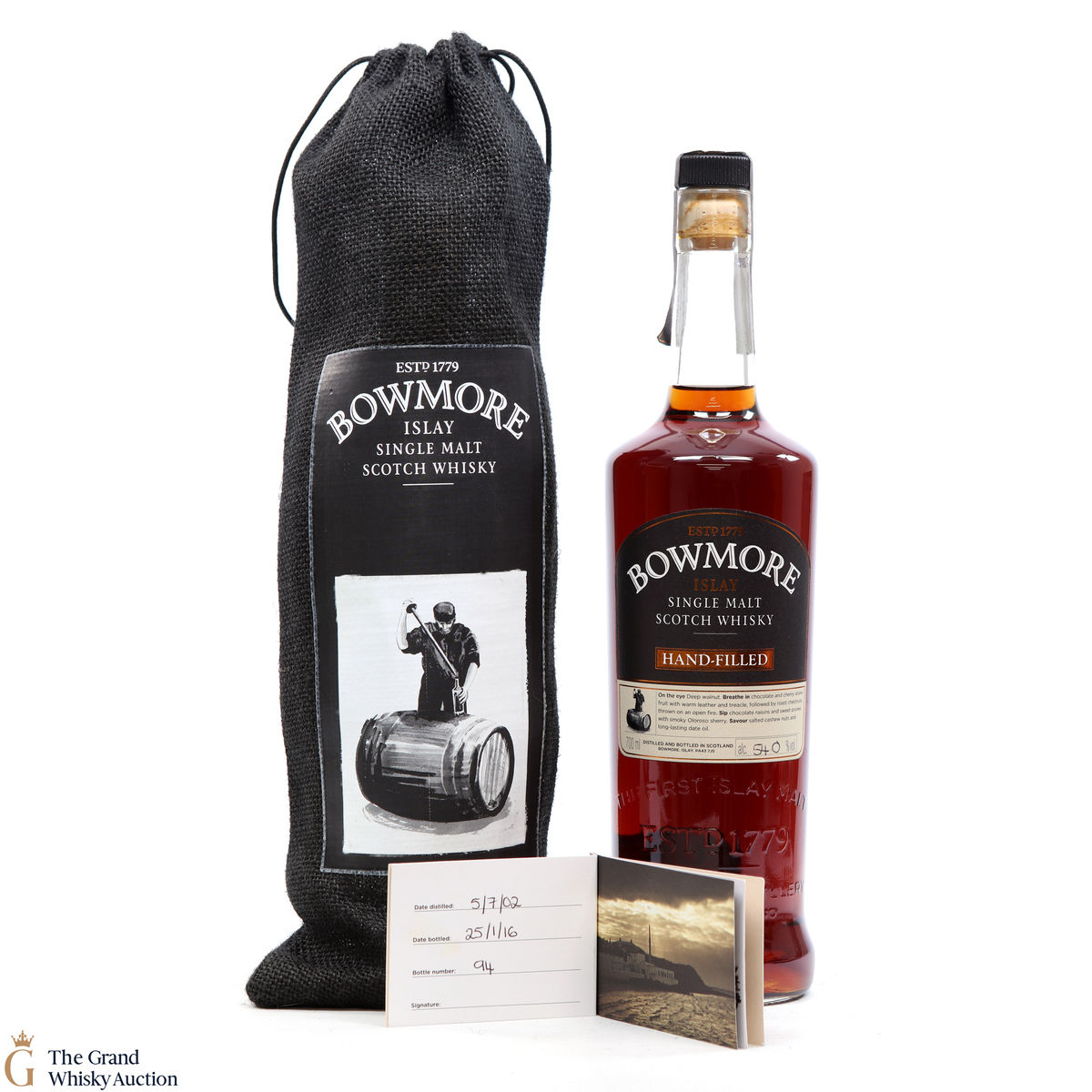 Bowmore - 2002 Oloroso - Hand Fill #1692 2016