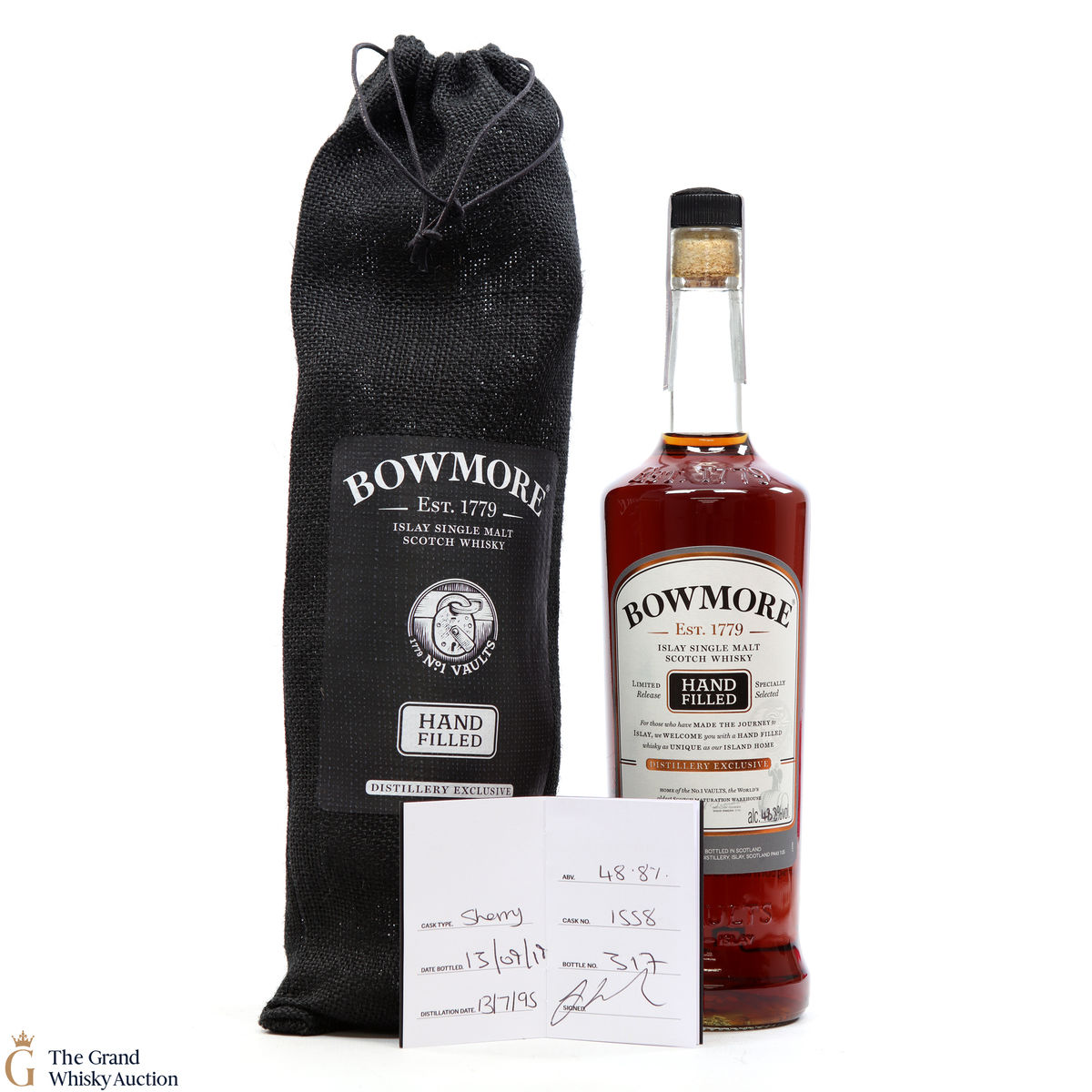Bowmore - 24 Year Old 1995 - 2019 Hand Fill - Sherry Cask #1558