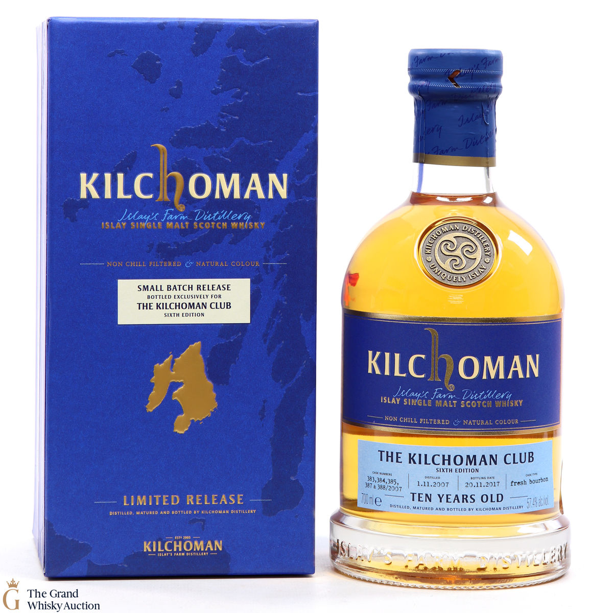 Kilchoman -10 Year Old - Kilchoman Club 6th Edition 2017