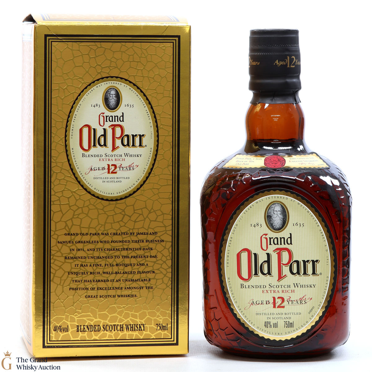 Grand Old Parr - 12 Year Old (75cl)