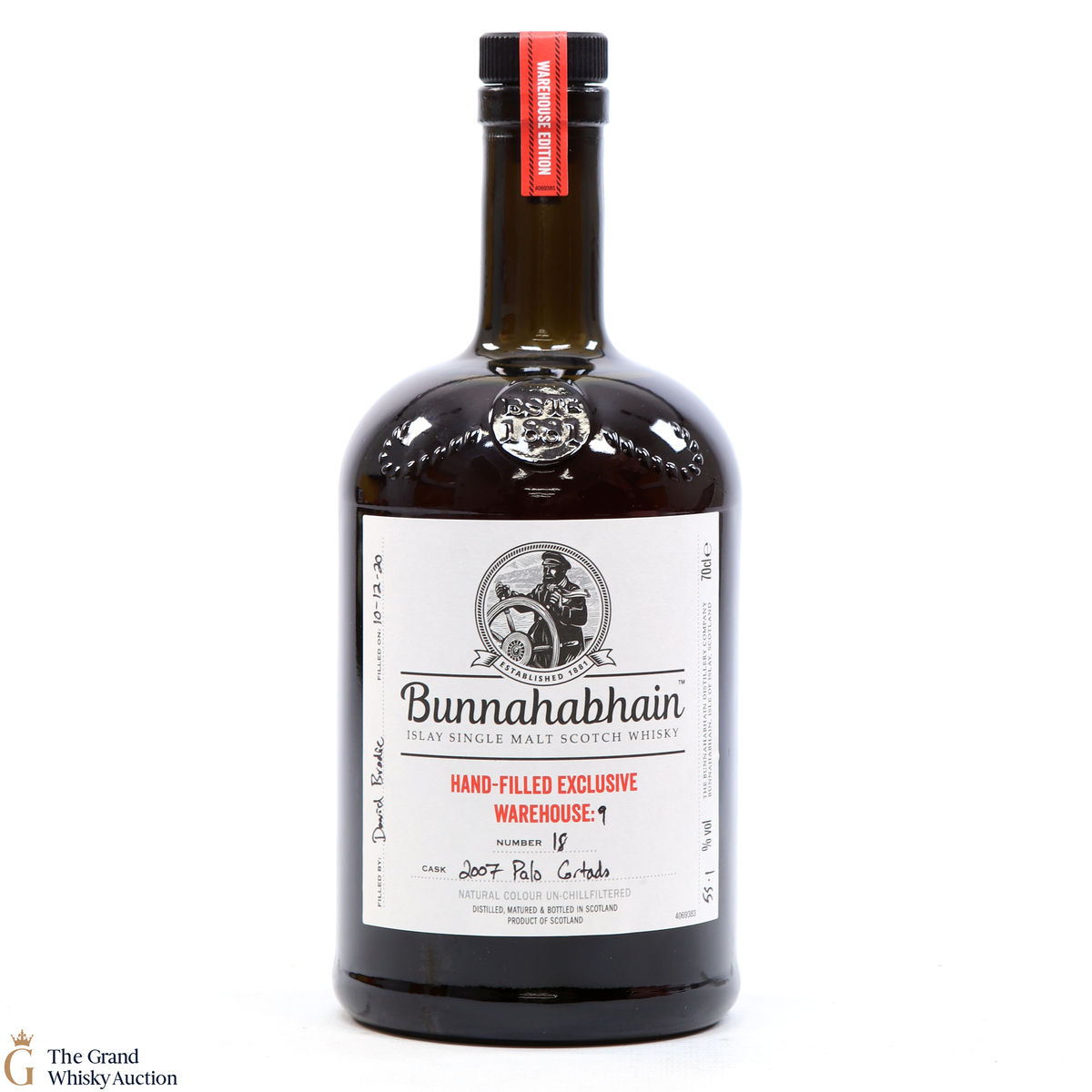 Bunnahabhain - 2007 Palo Cortado - Handfill 2020