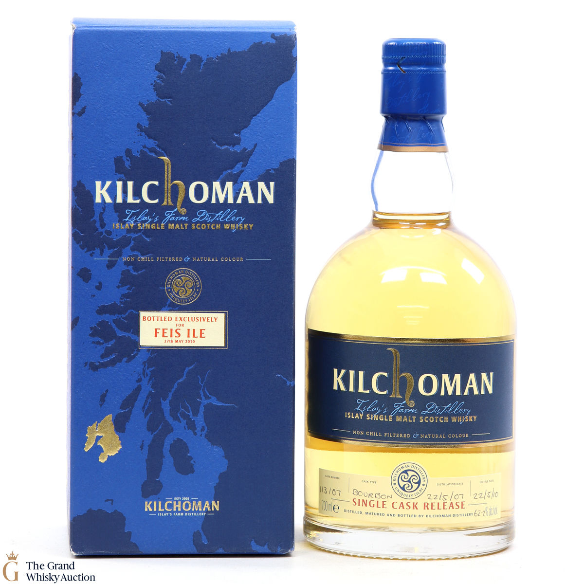 Kilchoman - 3 Year Old -  2010 Single Cask #113 - Feis Ile 2010