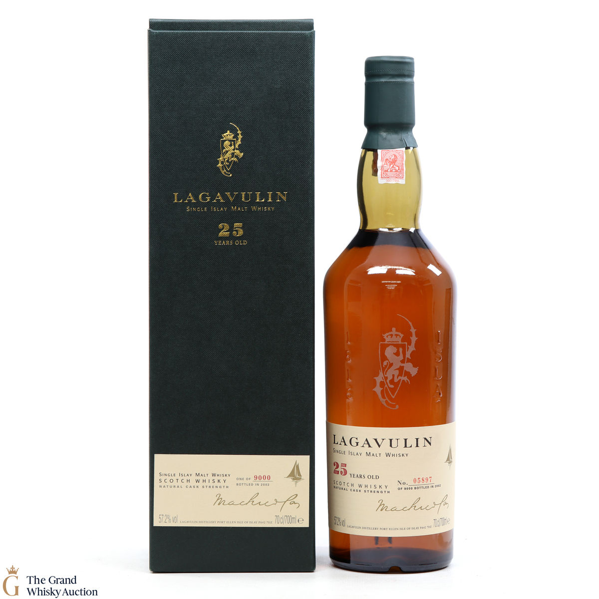 Lagavulin - 25 Year Old  - 2002 Release Cask Strength 57.2%