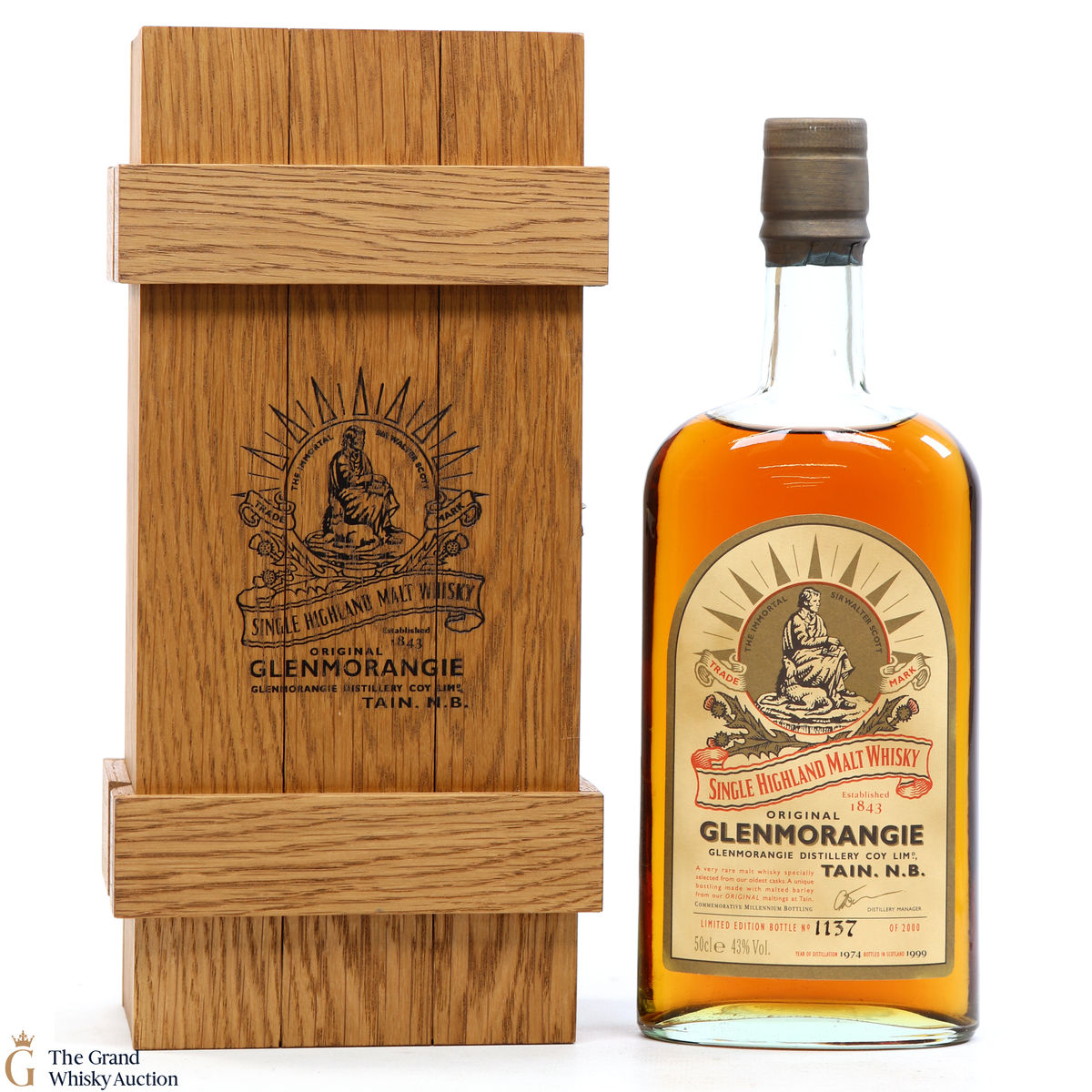 Glenmorangie - 24 Year Old - 1974 Original Malting -  Limited Edition 