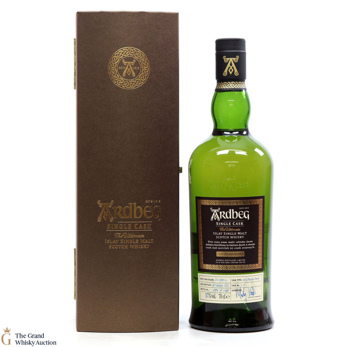 Ardbeg - 2010 Single Cask #3150 (Signed by M.Heads)