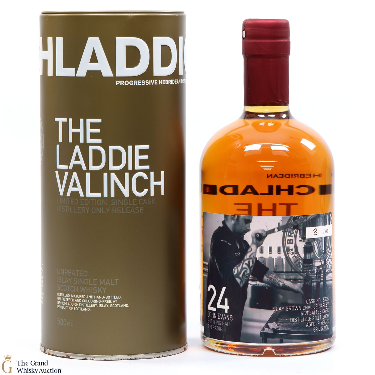 Bruichladdich - 9 Year Old - Valinch 24 - John Evans