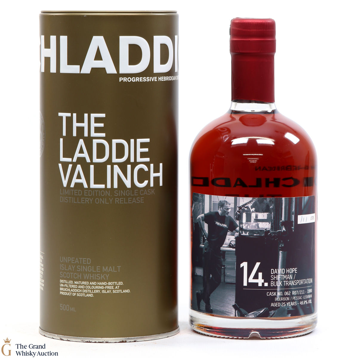 Bruichladdich - 25 Year Old - Valinch 14 - David Hope (50cl)