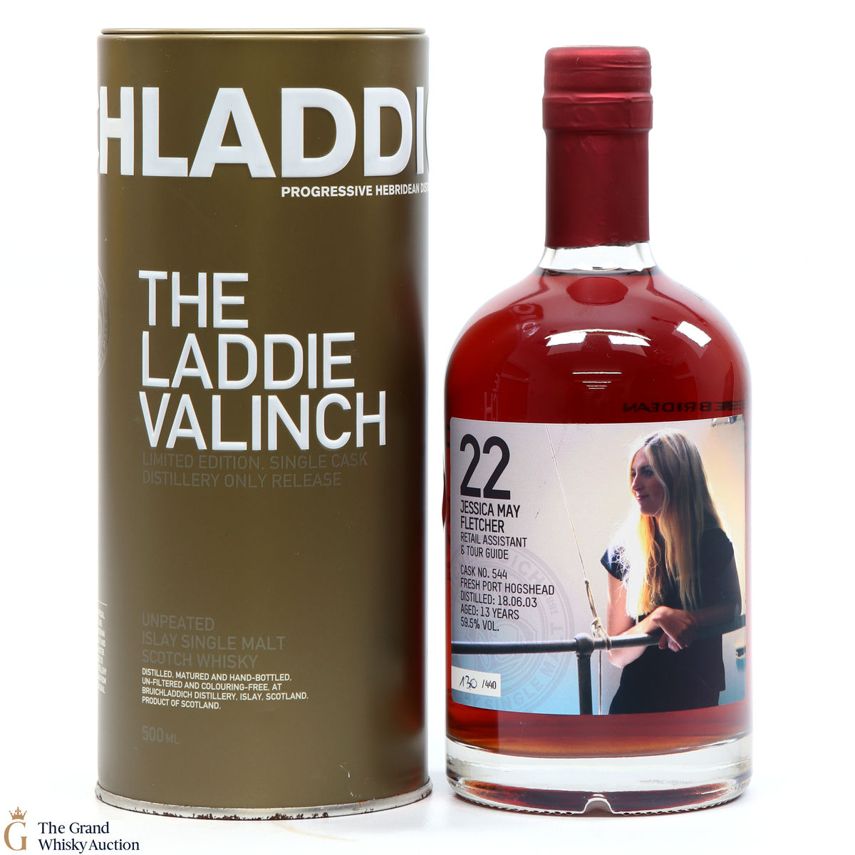 Bruichladdich - 13 Year Old - Valinch 22 - Jessica May Fletcher
