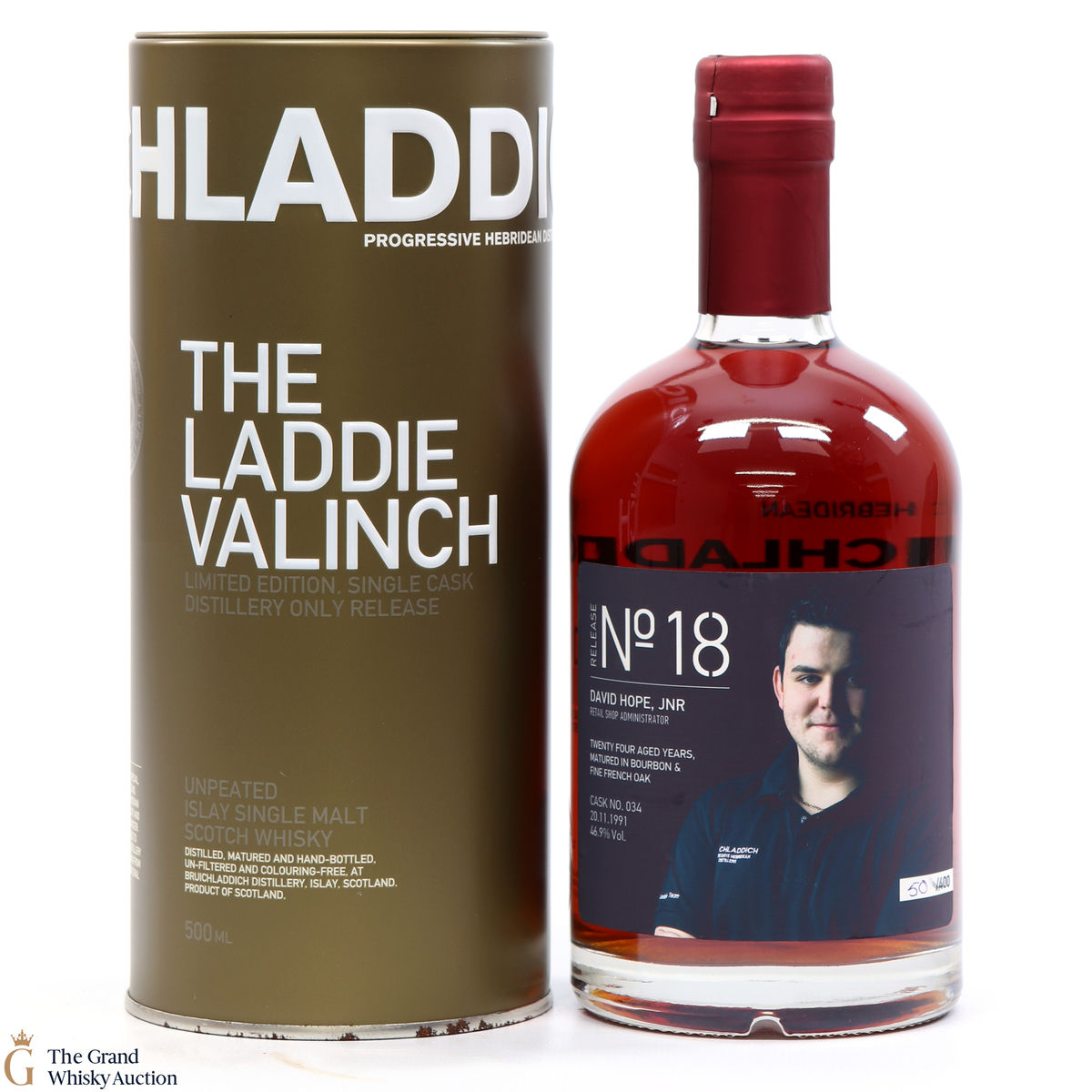 Bruichladdich -24 Year Old - Valinch 18 - David Hope Jnr