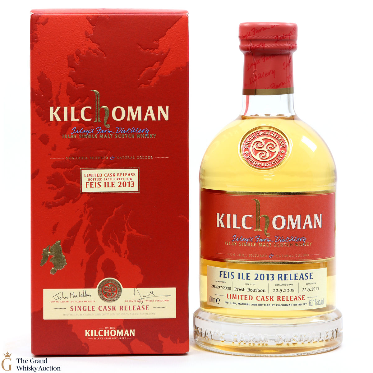 Kilchoman - 2008 Fresh Bourbon - Feis Ile 2013 - Limited Release
