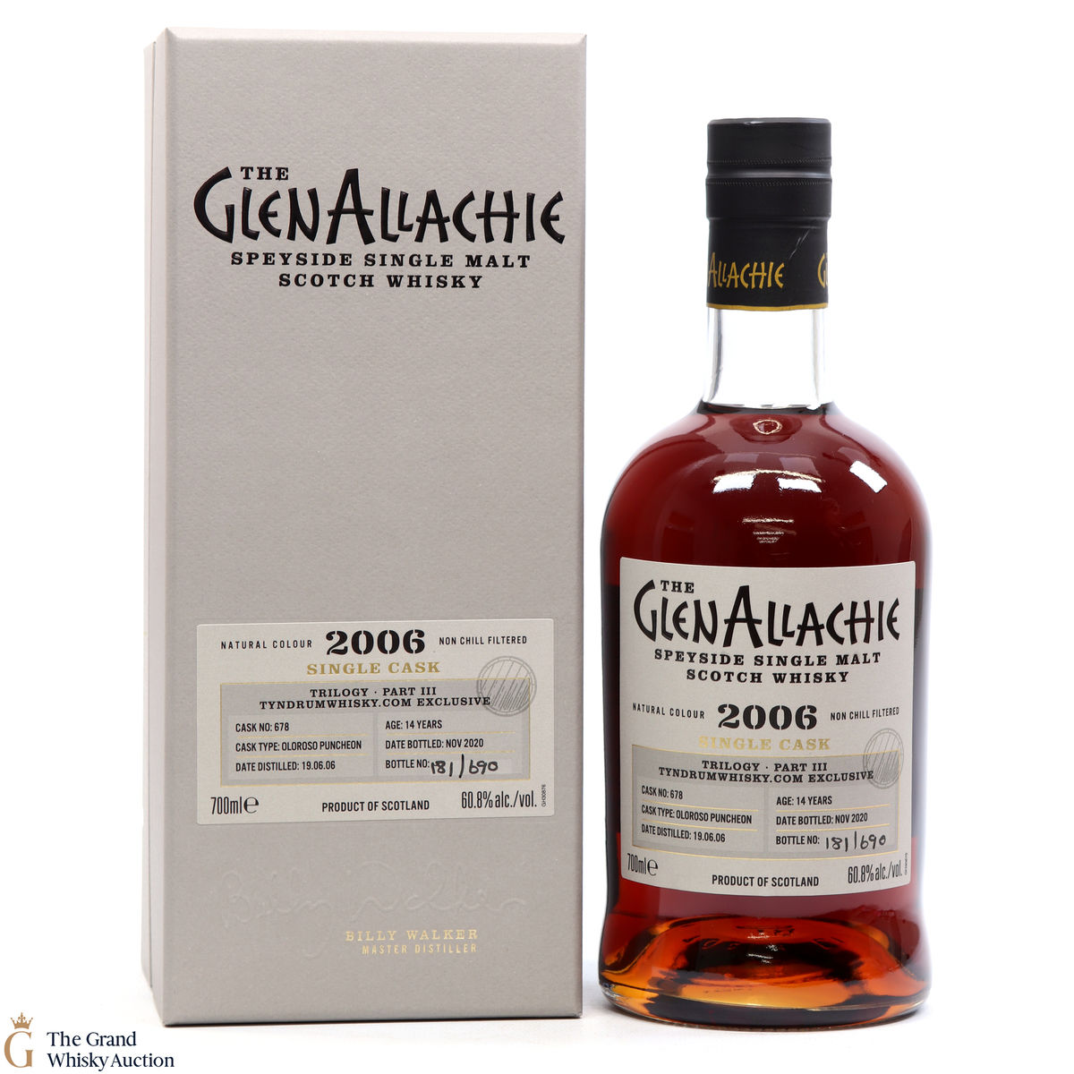 Glenallachie - 14 Year Old 2006 #678 - Tyndrum Whisky Trilogy Part III