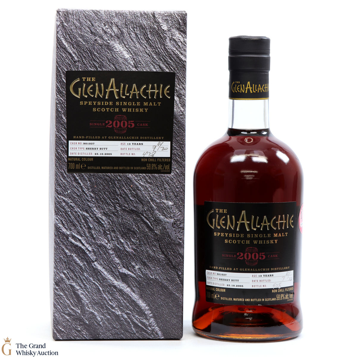GlenAllachie - 13 Year Old (2005) - Single Cask #901037 - Hand-Fill