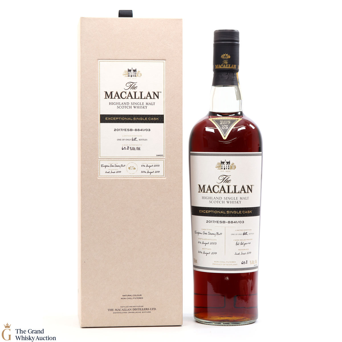 Macallan - Exceptional Single Cask 2017/ESB-8841/03 2003