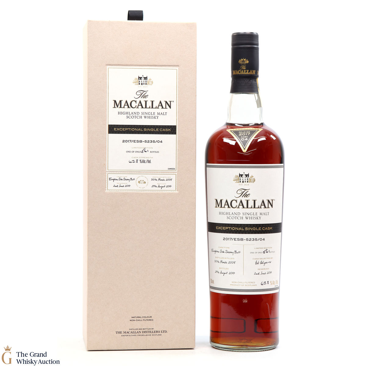 Macallan - Exceptional Single Cask 2017/ESB-5235/04 2005
