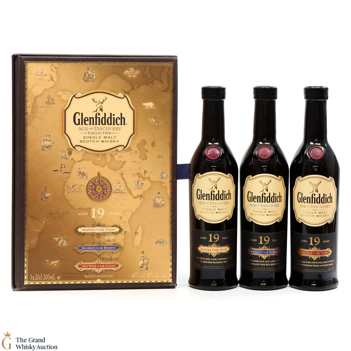 Glenfiddich - 15 Year Old - Age of Discovery (3 x 20cl) Mini Set