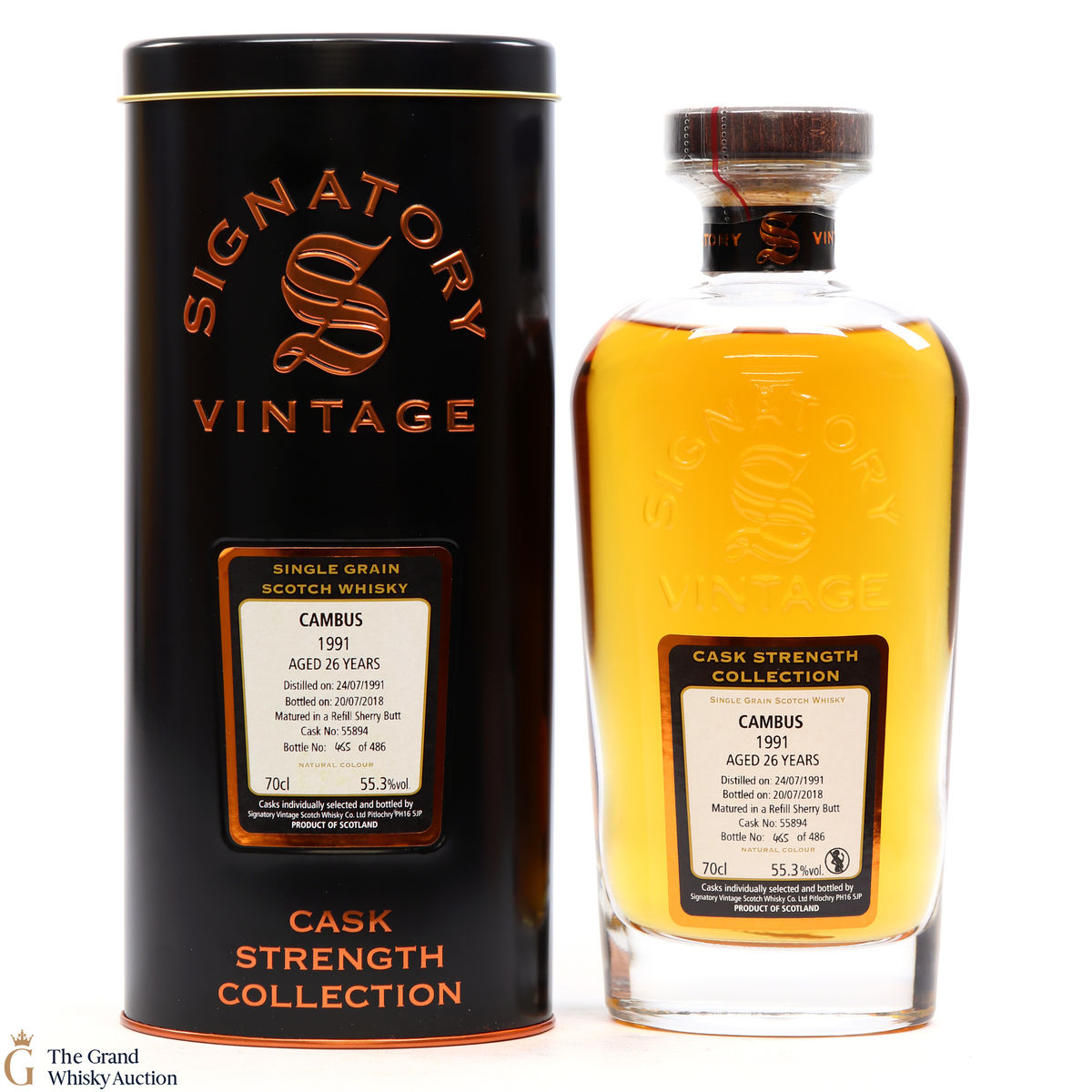 Cambus - 26 Year Old 1991 Signatory #55894