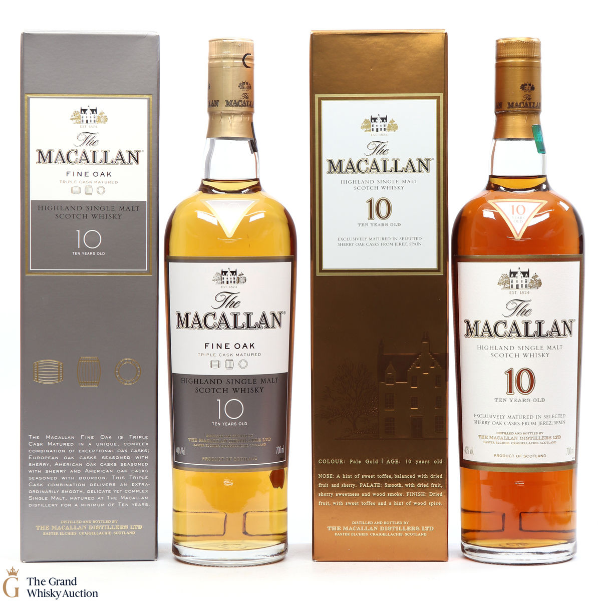 Macallan - 10 Year Old - Sherry & Fine Oak