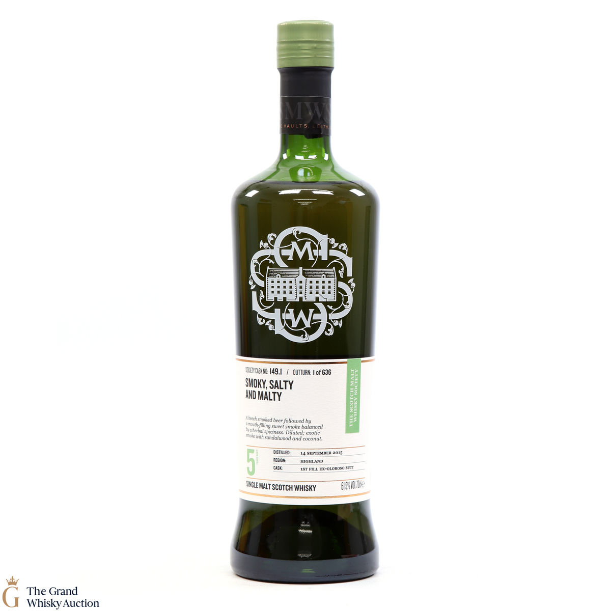 Ardnamurchan - 5 Year Old SMWS 149.1 Smoky, Salty and Malty