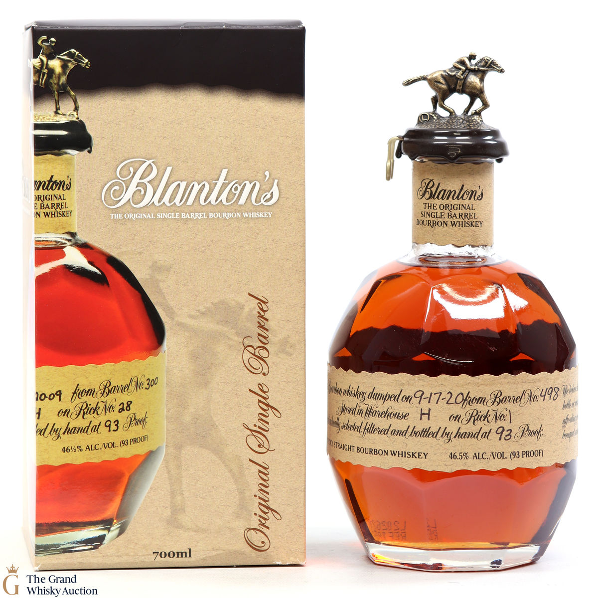 Blanton’s - Single Barrel Bourbon Original #498