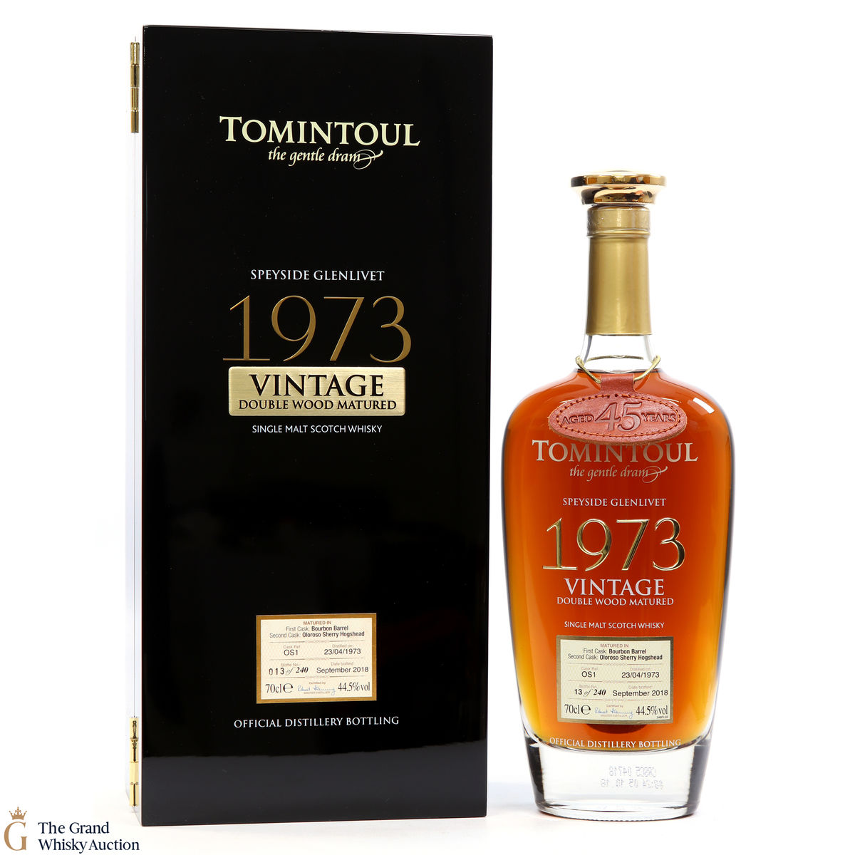 Tomintoul - 45 Year old 1973 Vintage Double Wood