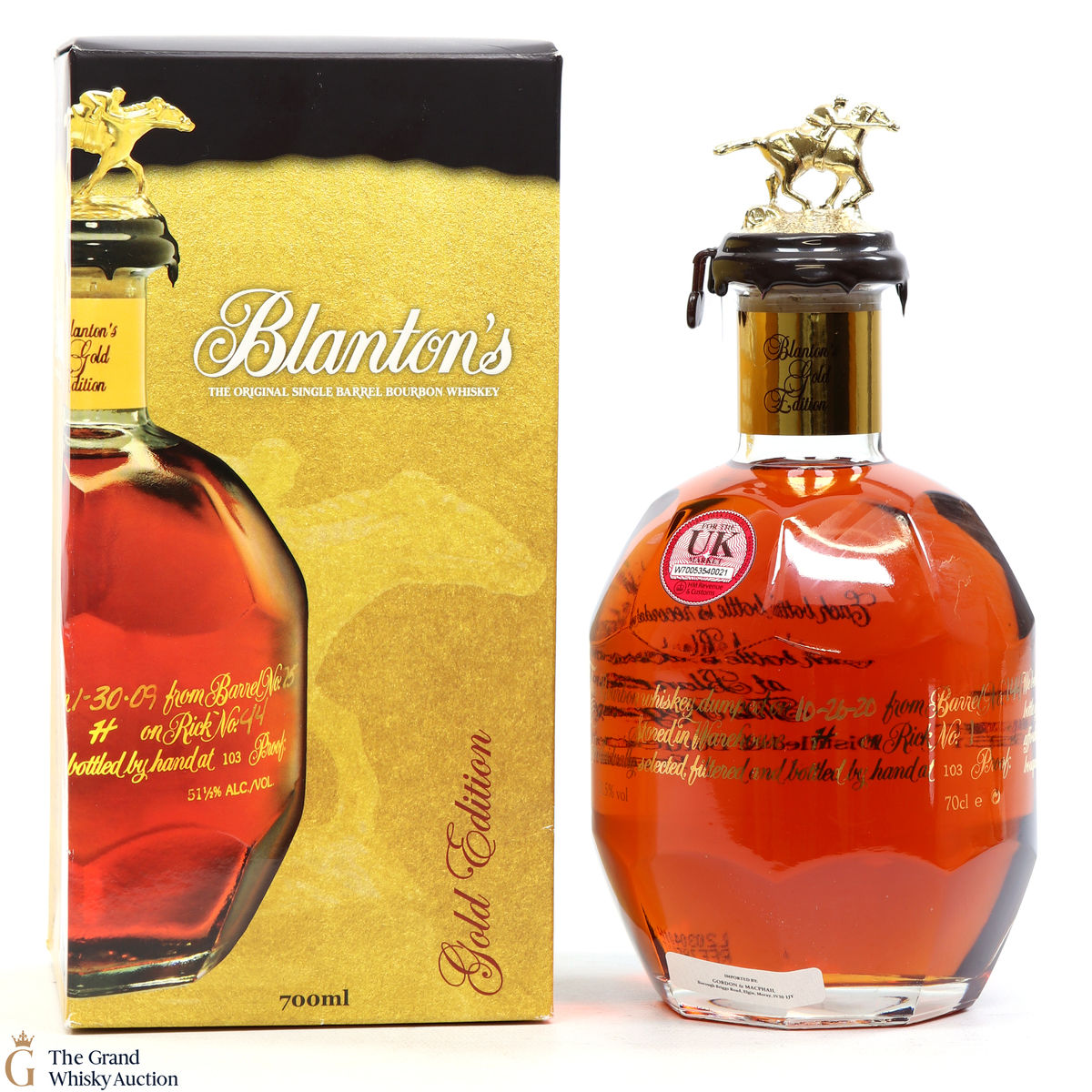 Blanton's - Single Barrel Gold Edition