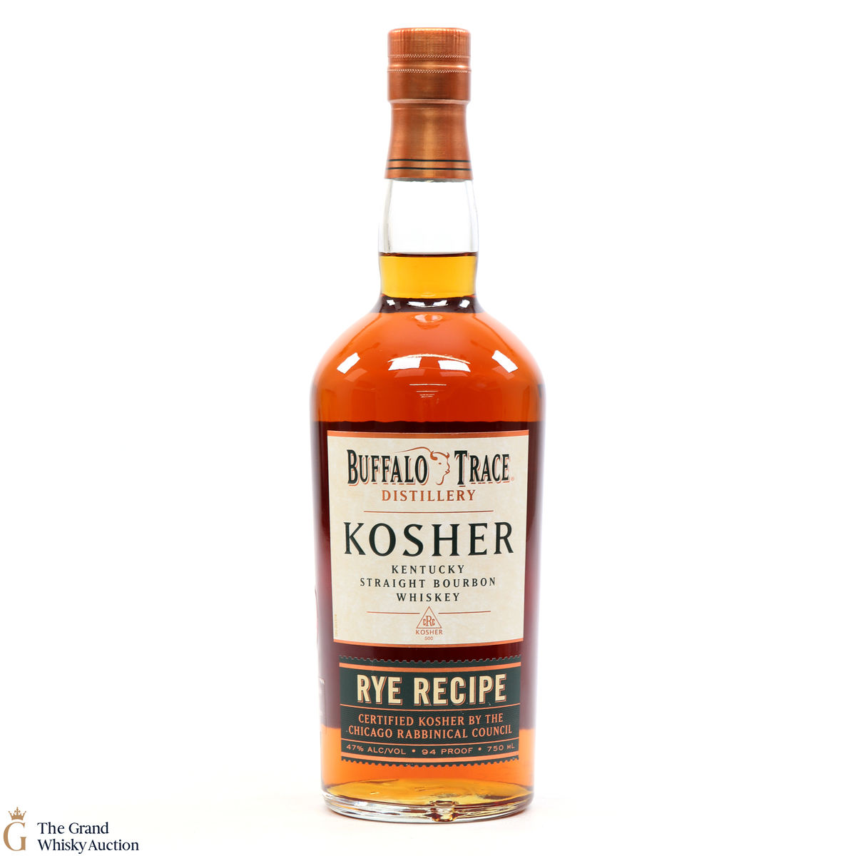 Buffalo Trace - Kosher Rye Recipe 94 Proof 75cl