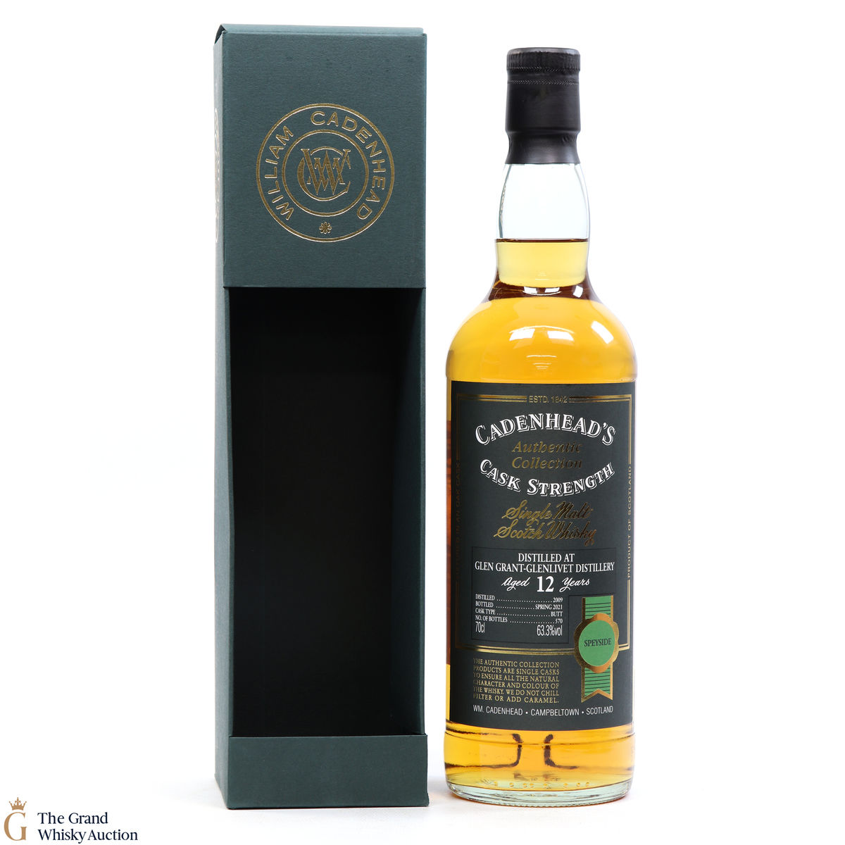 Glen Grant-Glenlivet - 12 Year Old 2009 - Cadenhead's