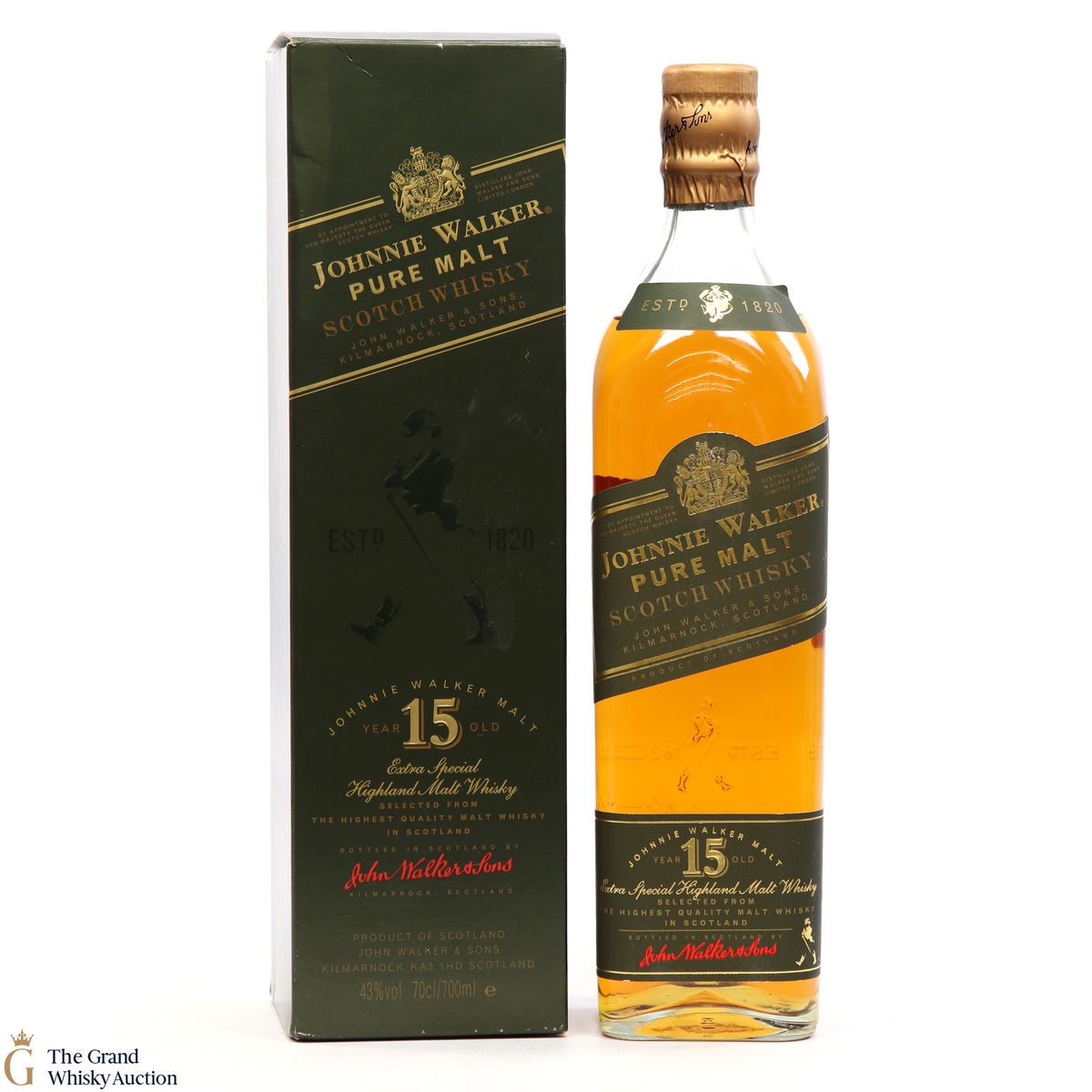Johnnie Walker - 15 Year Old - Green Label