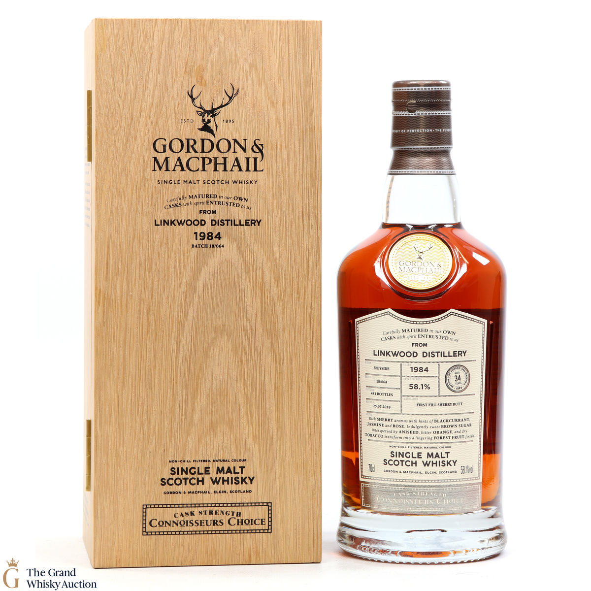 Linkwood - 34 Year Old 1984 Connoisseurs Choice 2018