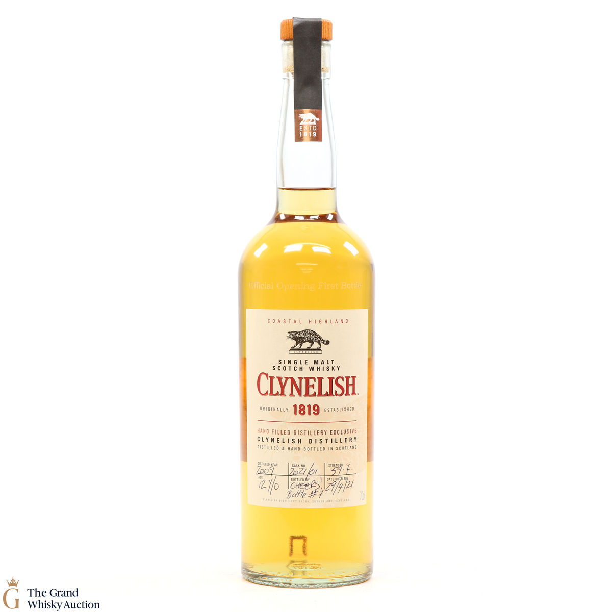 Clynelish - 12 Year Old 2009 - Hand Filled 2021 - Batch #1