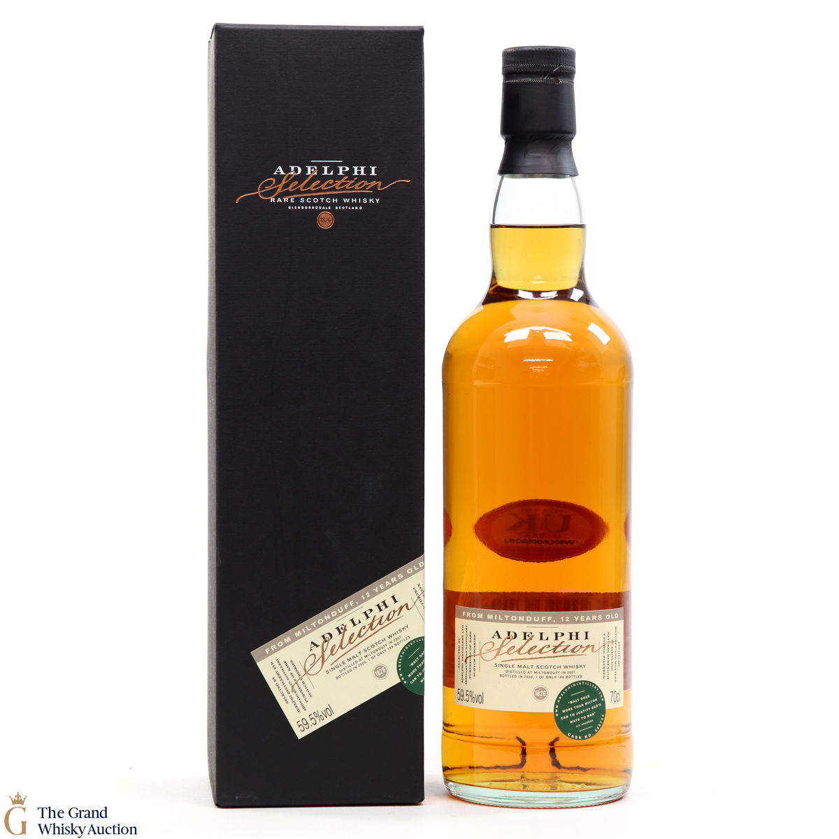 Miltonduff - 12 Year Old - Adelphi #800734