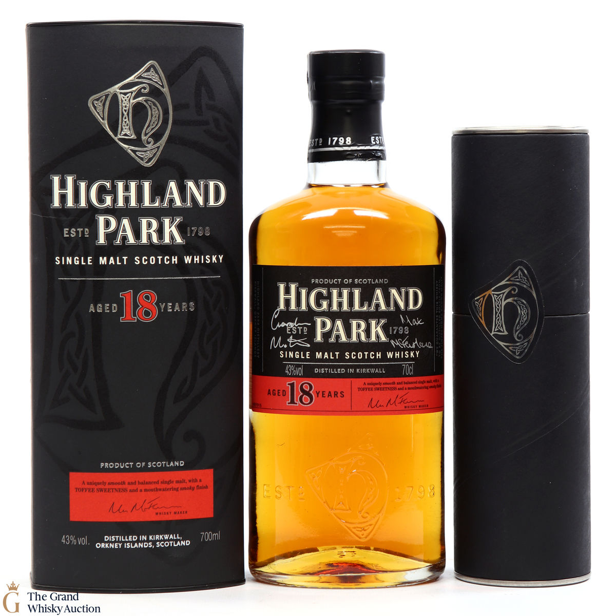 Highland Park - 18 Year Old Signed Edition & Scroll