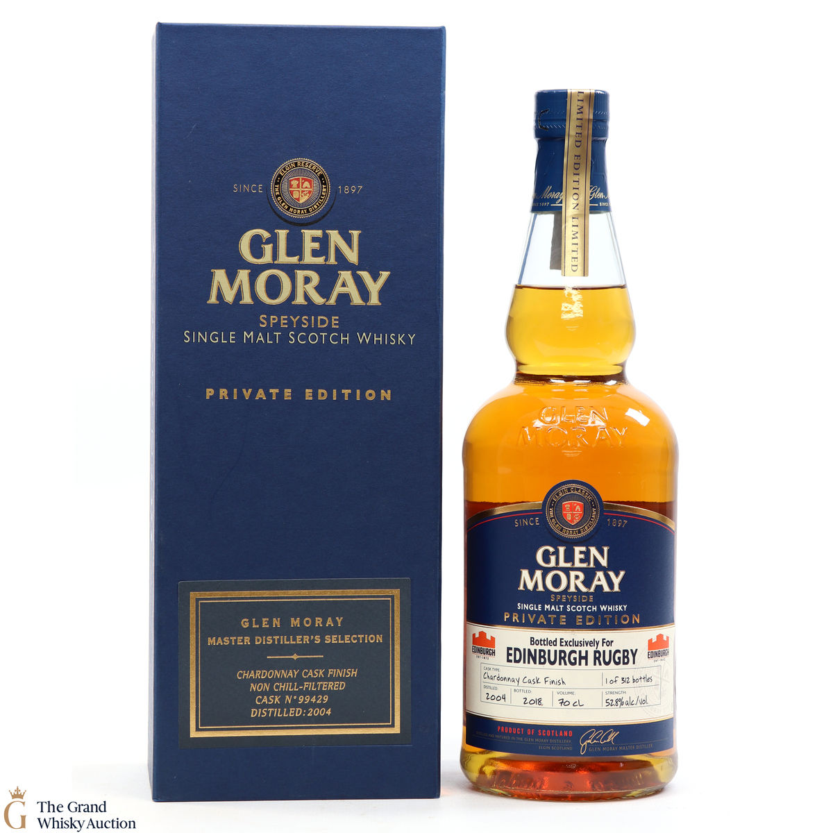 Glen Moray - 2004 - Chardonnay Finish - Edinburgh Rugby