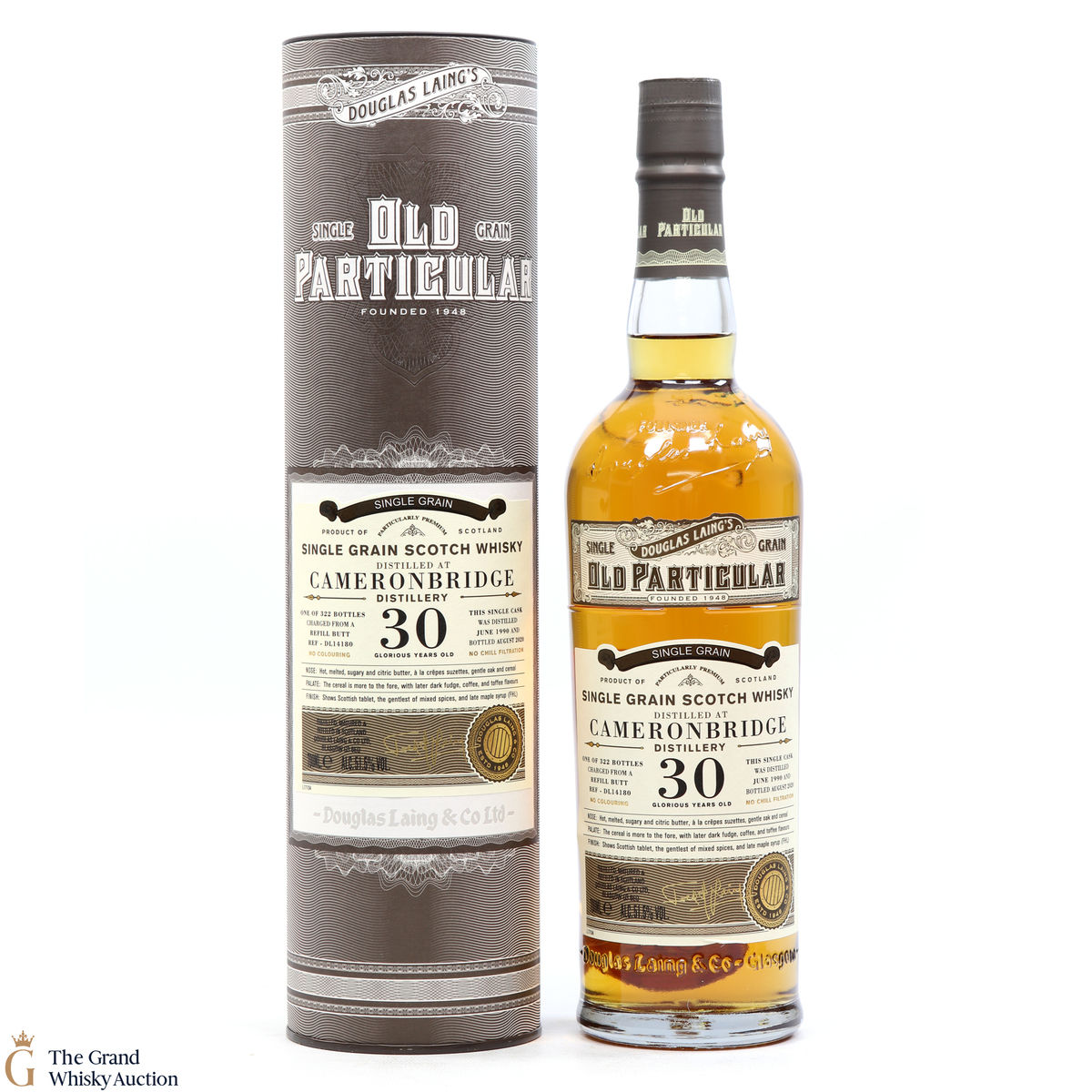 Cameronbridge Distillery - 30 Year Old - Old Particular