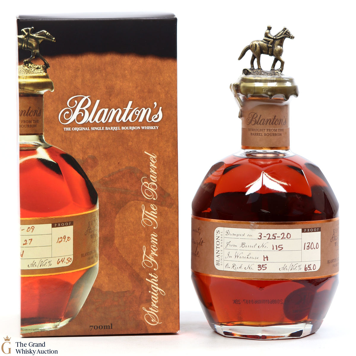Blanton’s - Straight From The Barrel - Cask Strength