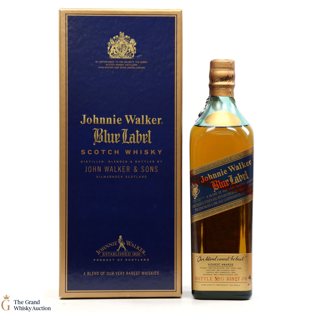 Johnnie Walker - Blue Label - Old Style 