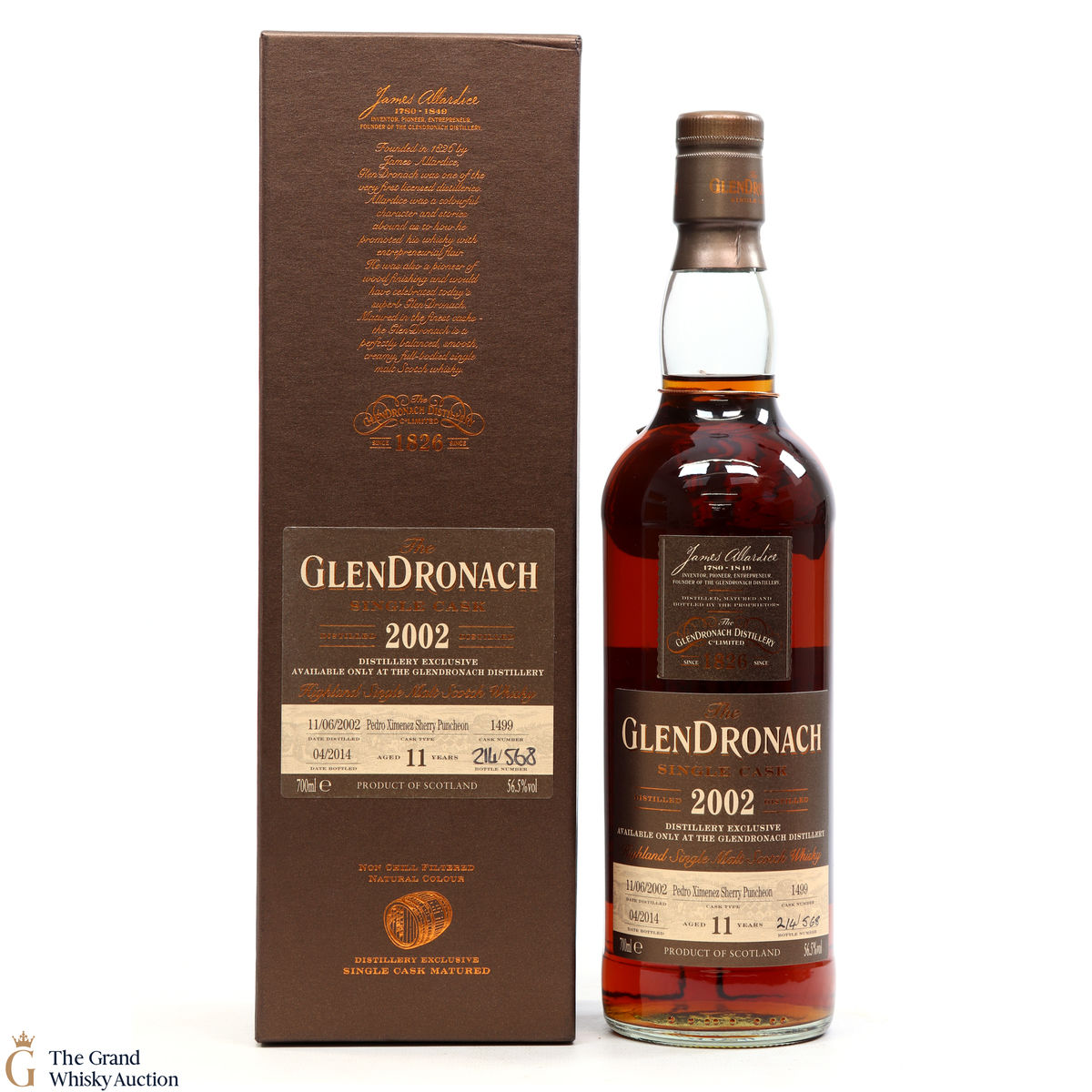 Glendronach - 11 Year Old (2002) - Single Cask #1499
