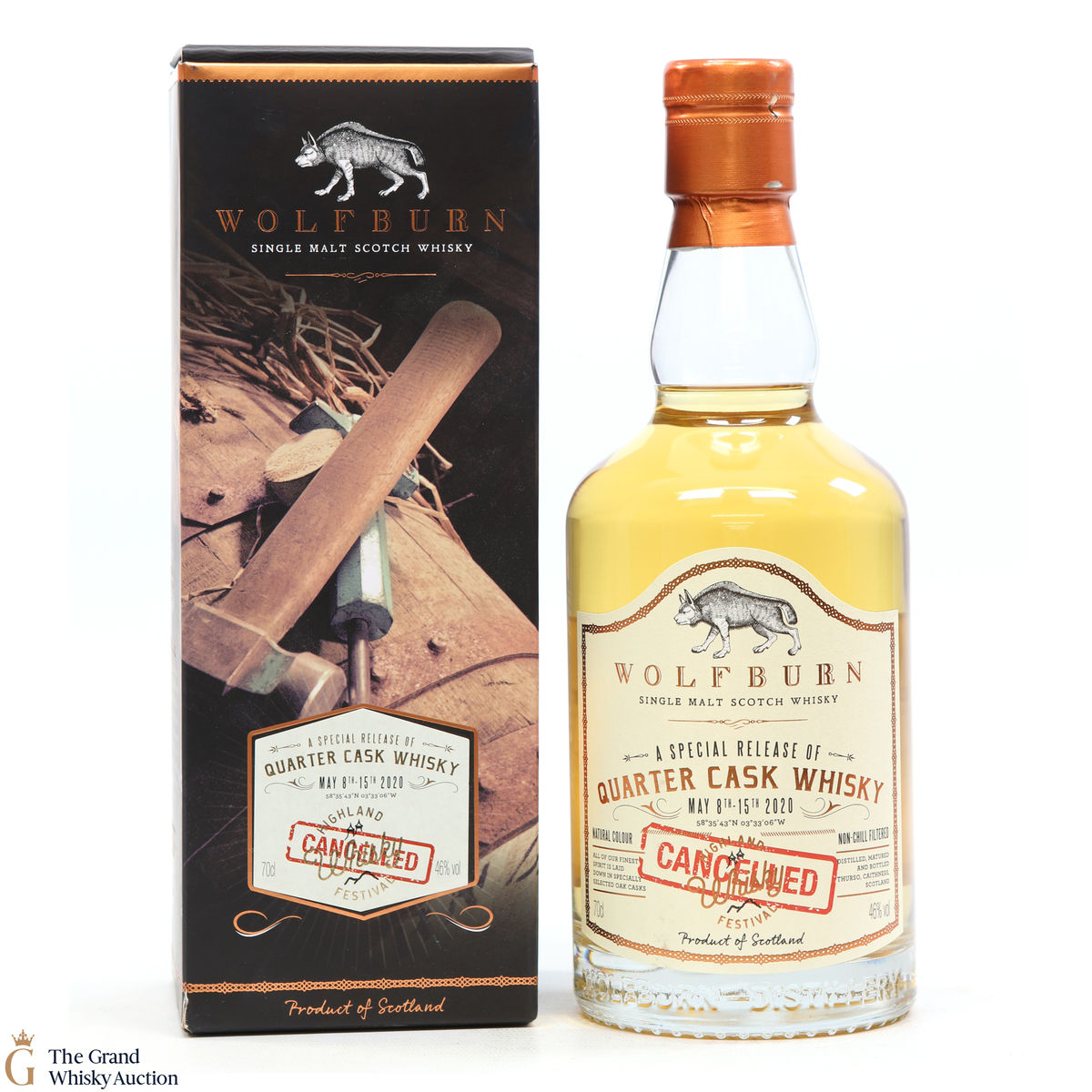 Wolfburn - Quarter Cask - Highland Whisky Festival (Cancelled) 2020 
