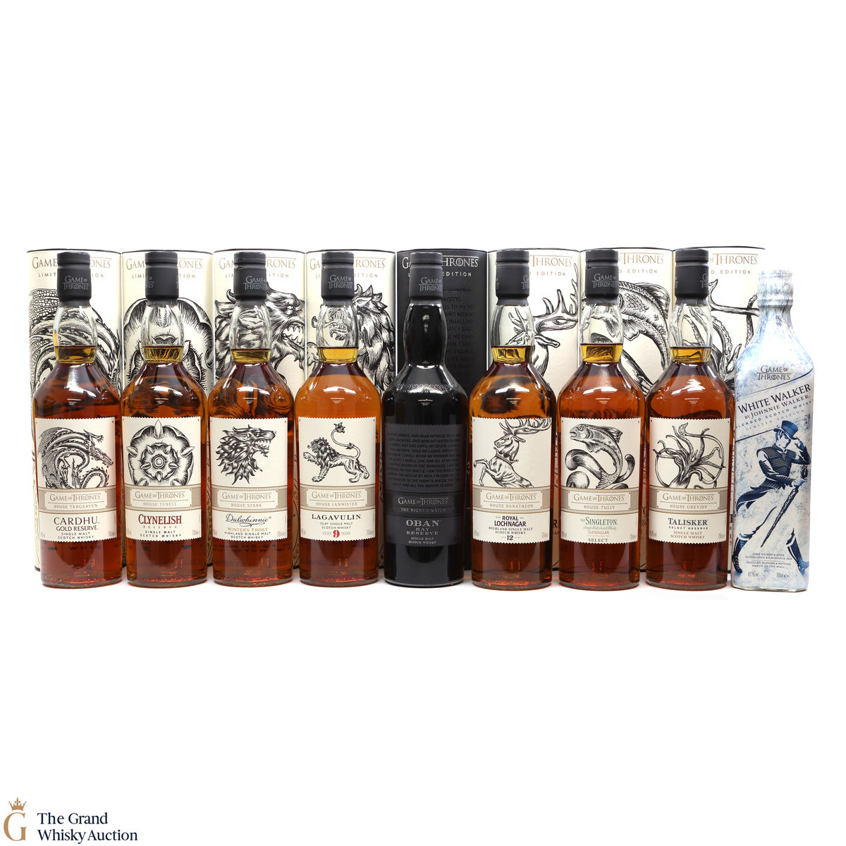 Game of Thrones - Limited Editions - 9 x 70cl