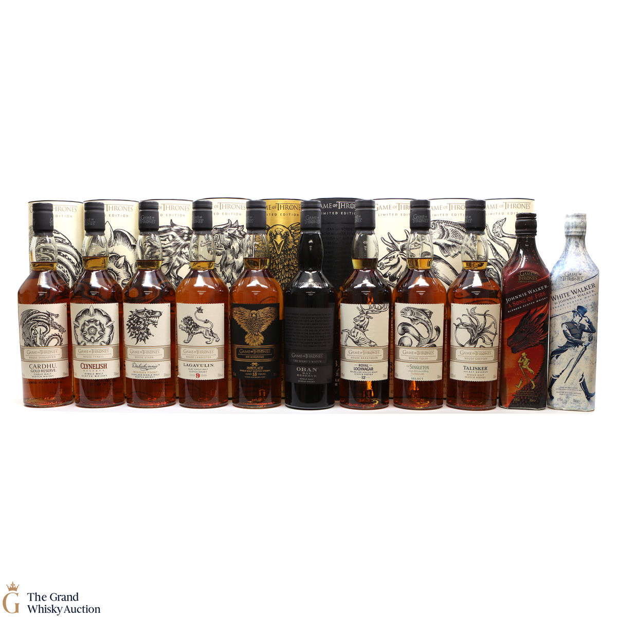 Game of Thrones - Limited Editions - 11 x 70cl