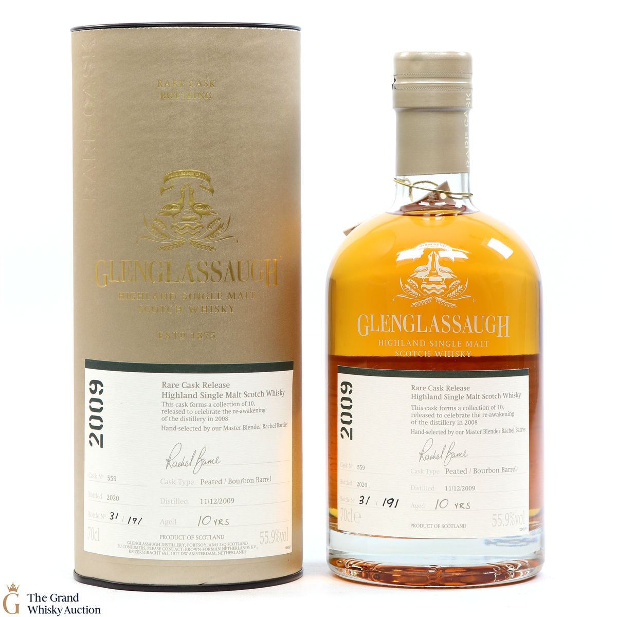 Glenglassaugh - 10 Year Old - Coastal Cask Collection Rare Cask #559