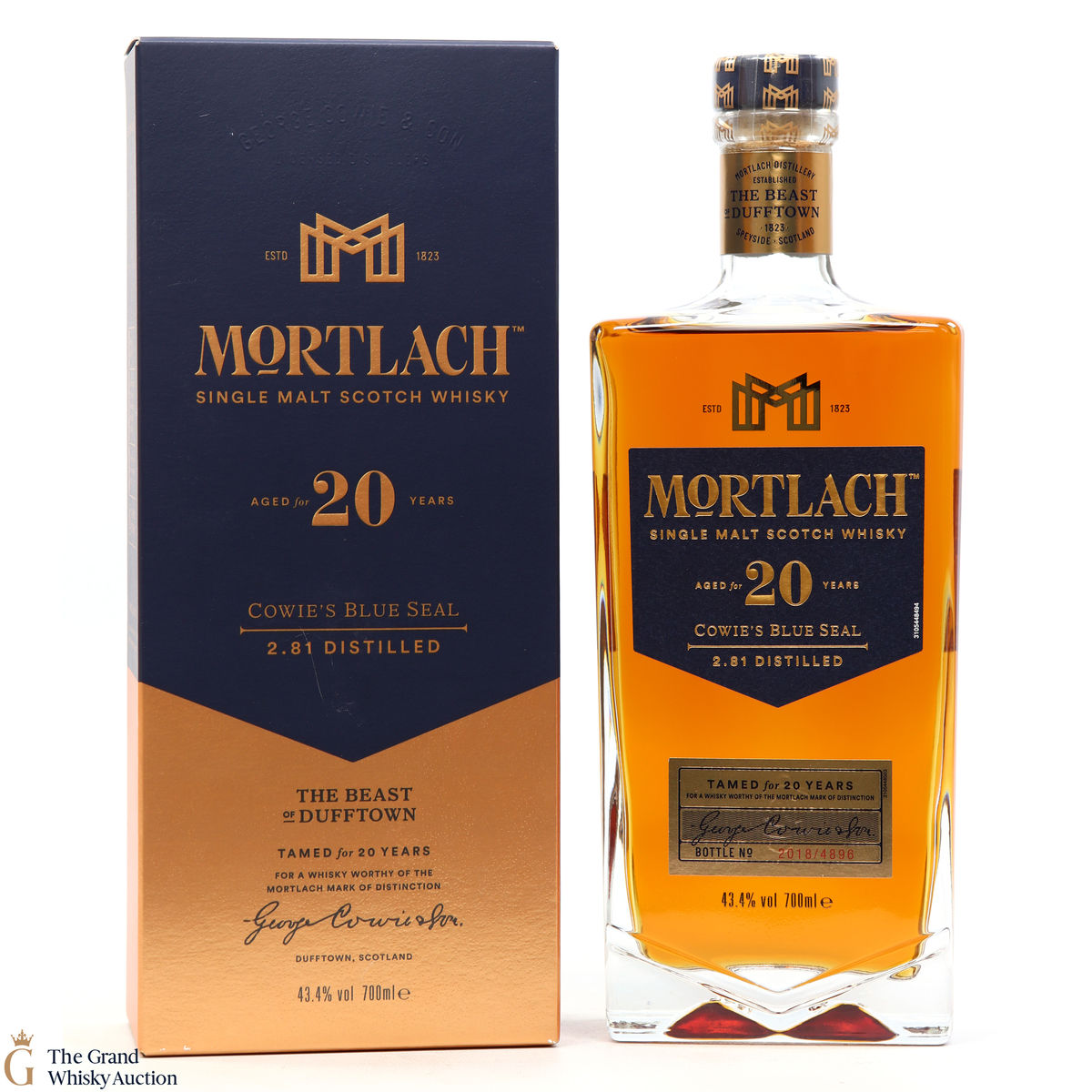 Mortlach - 20 Year Old Cowies Blue Seal 2.81