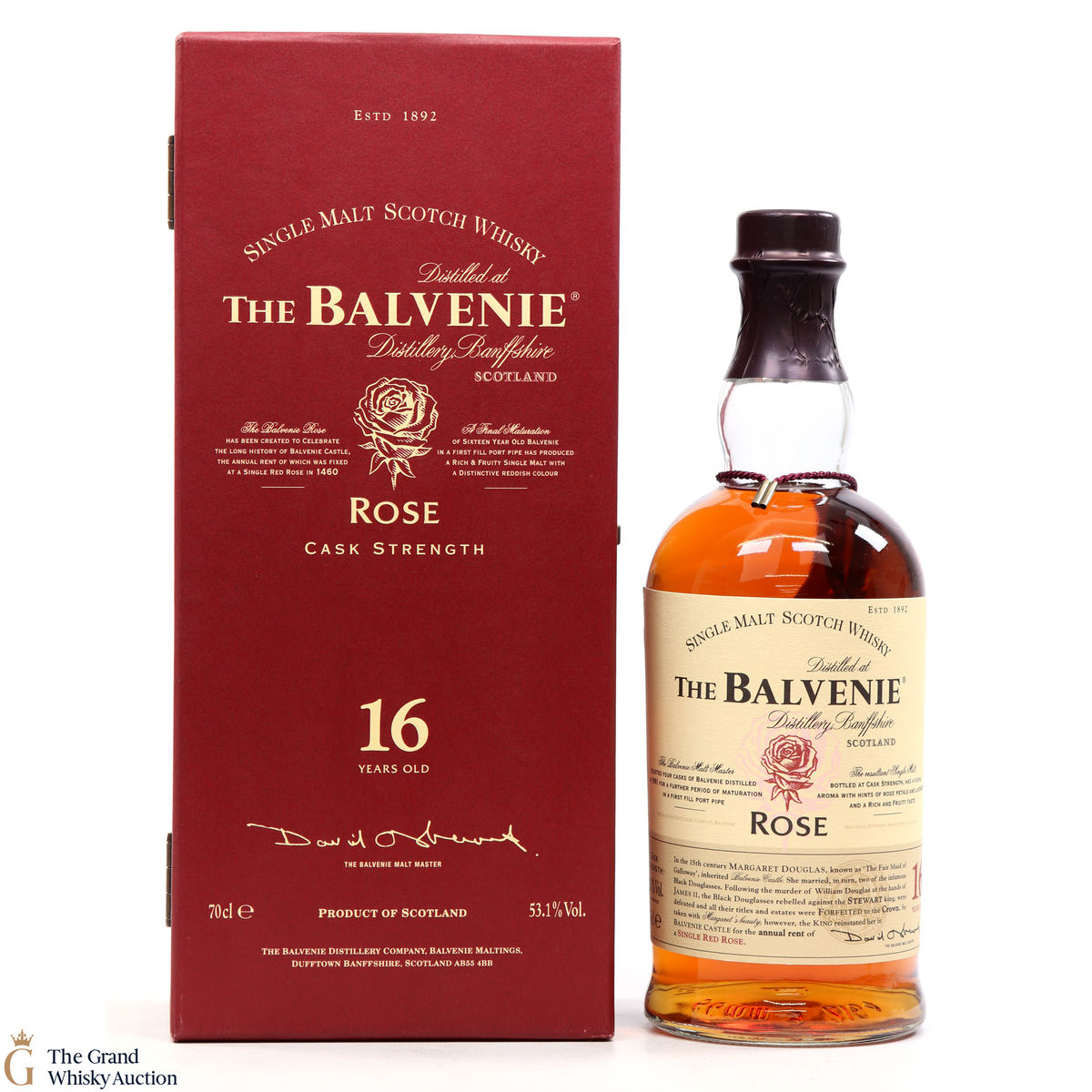 Balvenie - 16 Year Old - Rose - First Edition 53.1%